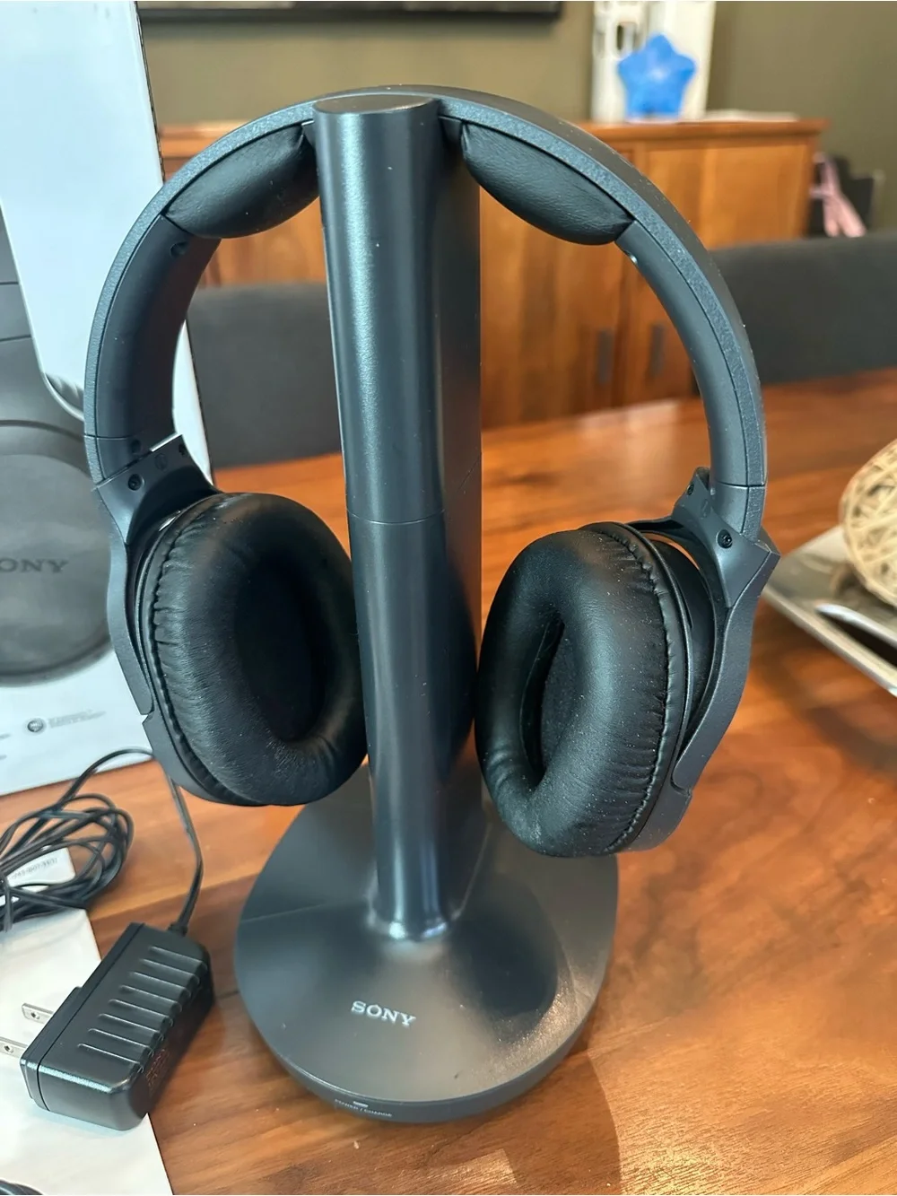 Sony WH-RF400 Wireless Over-Ear Headphones - Black